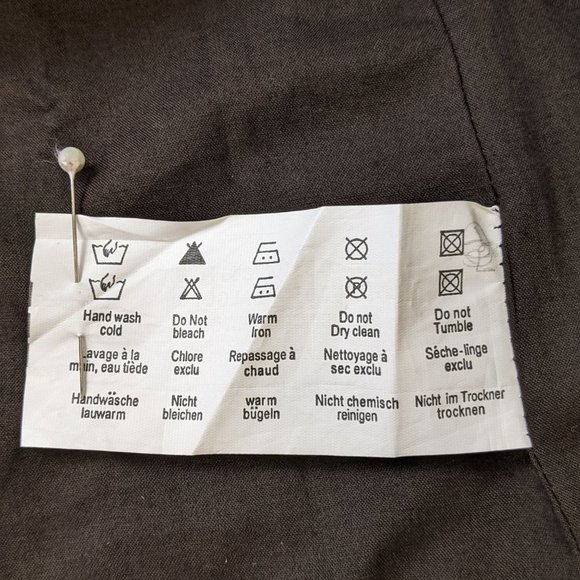 EDC by Esprit Brown Low Waist Embroidered Skirt with decorated stones Size 7 - Picture 11 of 17